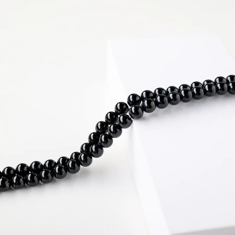 Pulsera de Cuentas Sueltas Redondas de Ágata Roja Natural